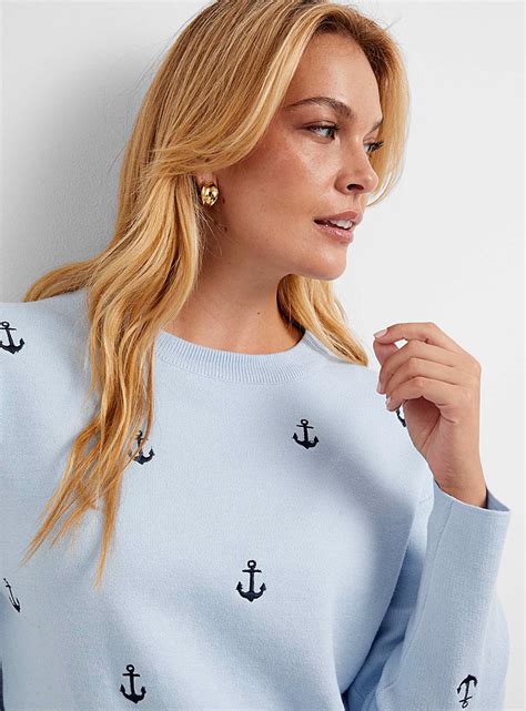 anchor sweater womens